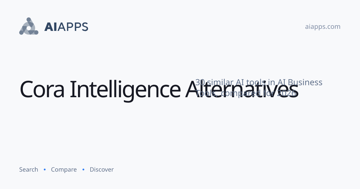 30 Best Cora Intelligence Alternatives (2026) — Compared | AIapps