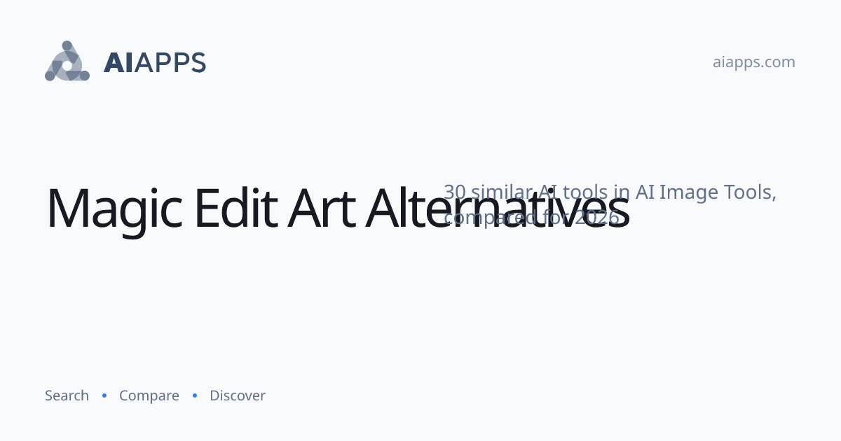 30 Best Magic Edit Art Alternatives (2026) — Compared | AIapps