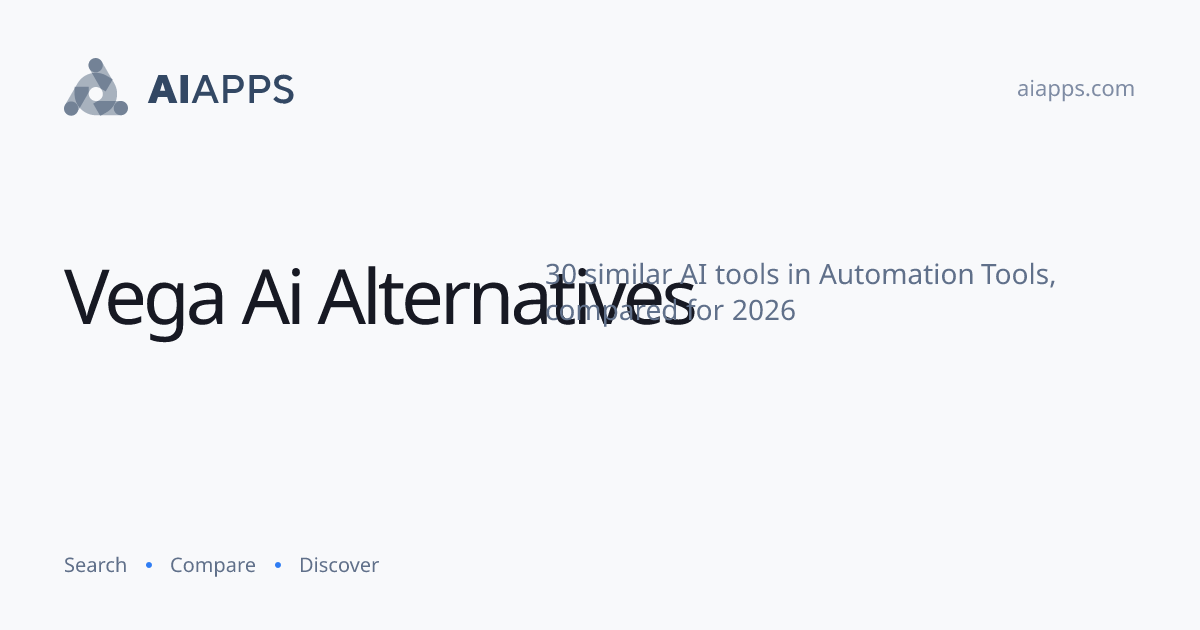 30 Best Vega Ai Alternatives (2026) — Compared | AIapps